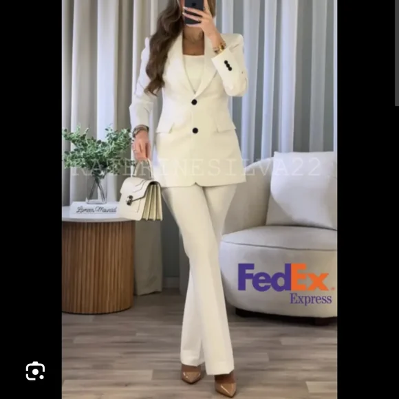 Zara solid flare full length flare trouser - Picture 2 of 3